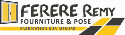 Logo entreprise Ferere Rémy en jaune et noir