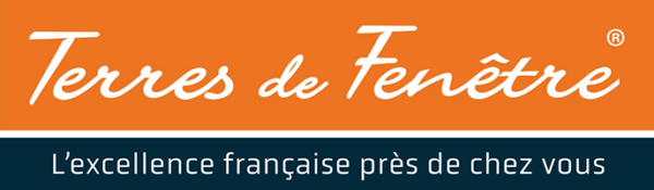 logo orange de l'entreprise terres de fenêtre